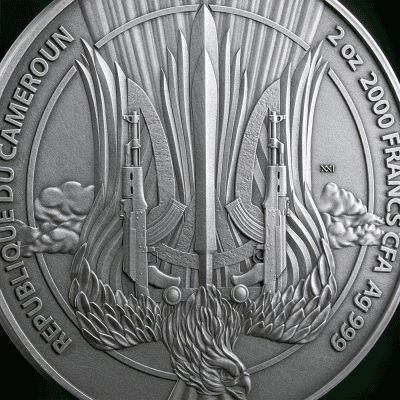 Cameroon - 2025 - 2000 Francs – Special Operations Forces (Guardians of Freedom series) 2oz silver