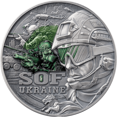 Cameroon - 2025 - 2000 Francs – Special Operations Forces (Guardians of Freedom series) 2oz silver