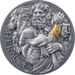 Cameroon - 2025 - 2000 Francs – Heracles / The Great Greek Mythology 2oz silver