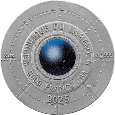 Cameroon - 2025 - 2000 Francs – Socorro Ufo Incident 2oz silver