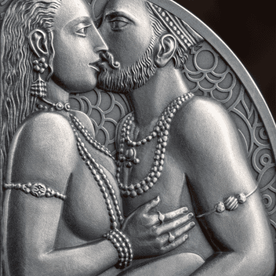 Cameroon - 2025 - 1000 Francs - Kama Sutra I Moments of Love 1oz silver