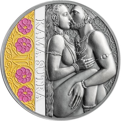 Cameroon - 2025 - 1000 Francs - Kama Sutra I Moments of Love 1oz silver