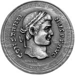 Cook Islands - 2021 - 5 Dollars - Roman Empire CONSTANTINE 1oz silver