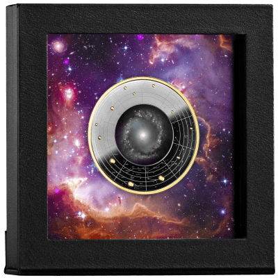 Cameroon - 2024 - 500 Francs – NGC 1097 Galaxy (Reach the sky in your hand)