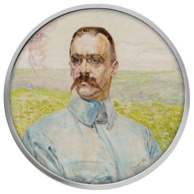 Cameroon - 2024 - 500 Francs - Portrait of Józef Piłsudski (170th Ann. of Jacek Malczewski’s)