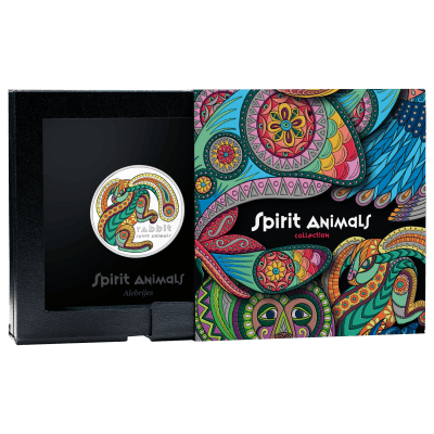 Niue - 2024 - 1 Dollar - Rabbit Spirit Animals