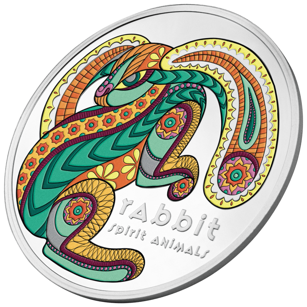 Niue - 2024 - 1 Dollar - Rabbit Spirit Animals - NumisCollect