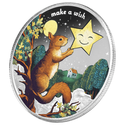 Cameroon - 2024 - 500 Francs – Make a Wish Squirrel