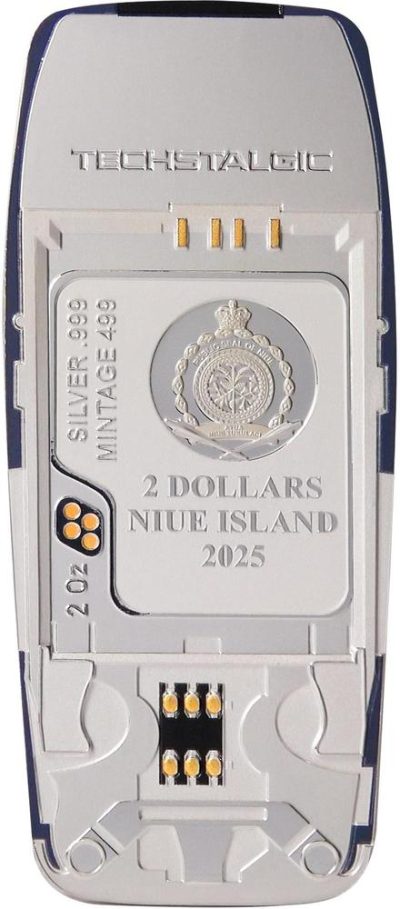 Niue - 2024 - 2 Dollars - Unbreakable Phone TechStalgic series COLOR VERSION