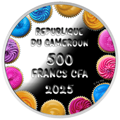 Cameroon - 2025 - 500 Francs CFA - Birthday Coin 2025 Happy Birthday