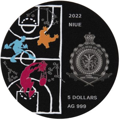 Niue - 2024 - 5 Dollars - Space Jam