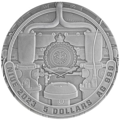 Niue - 2024 - 5 Dollars - Dieselpunk (punk universe series)