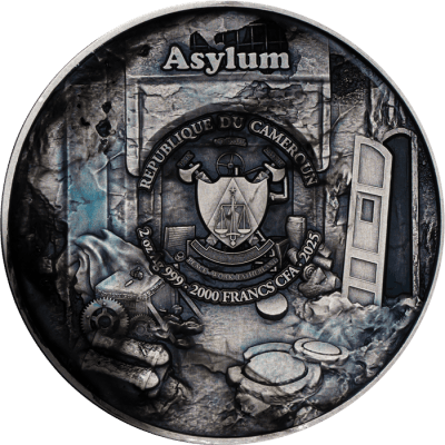 Cameroon - 2025 - 2000 Francs - Asylum (Twilight mind series)