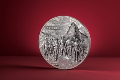 Switzerland - 2025 - 250 Francs - Matterhorn 2 kilo silver edition (reservation only)