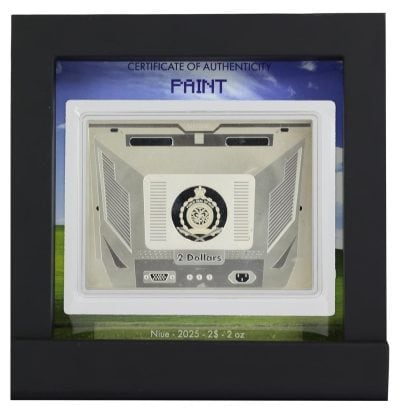 Niue - 2025 - 5 Dollars - Paint (Back to the Pixel series) 2oz silver