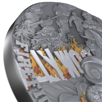 Niue - 2025 - 5 Dollars - Firefighters First in First out 2oz silver