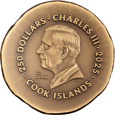 Cook Islands - 2025 - 250 Dollars - Leon Numismatic Icons 1oz gold - Image 2