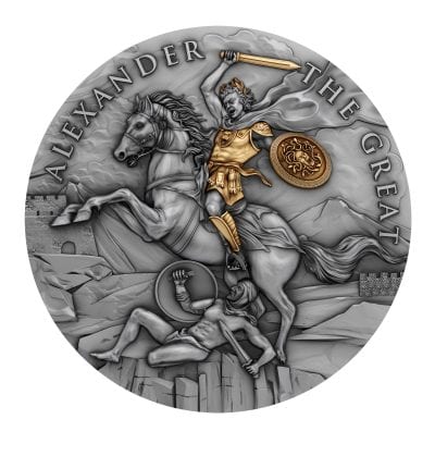Niue - 2023 - 5 Dollars - Alexander the Great (Legendary Warriors series) 2oz silver