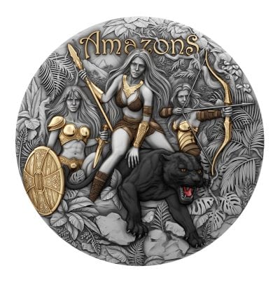 Niue - 2025 - 5 Dollars - Amazons (Eternal Sisters series) 2oz silver