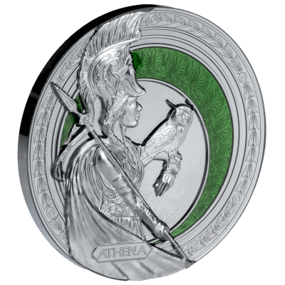 Niue - 2025 - 2 Dollars - Athena Greek Goddess - Image 6