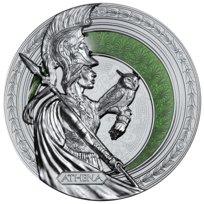 Niue - 2025 - 2 Dollars - Athena Greek Goddess