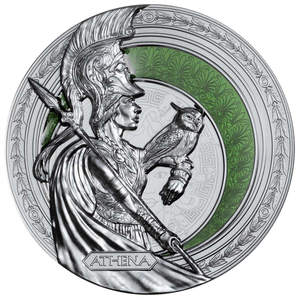 Niue - 2025 - 2 Dollars - Athena Greek Goddess