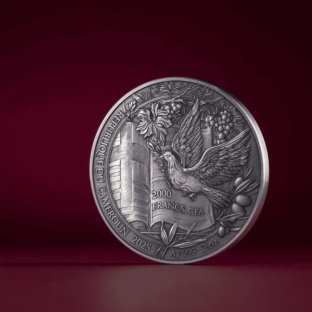 Cameroon - 2025 - 2000 Francs - The Annunciation (Bible Stories) 2oz silver