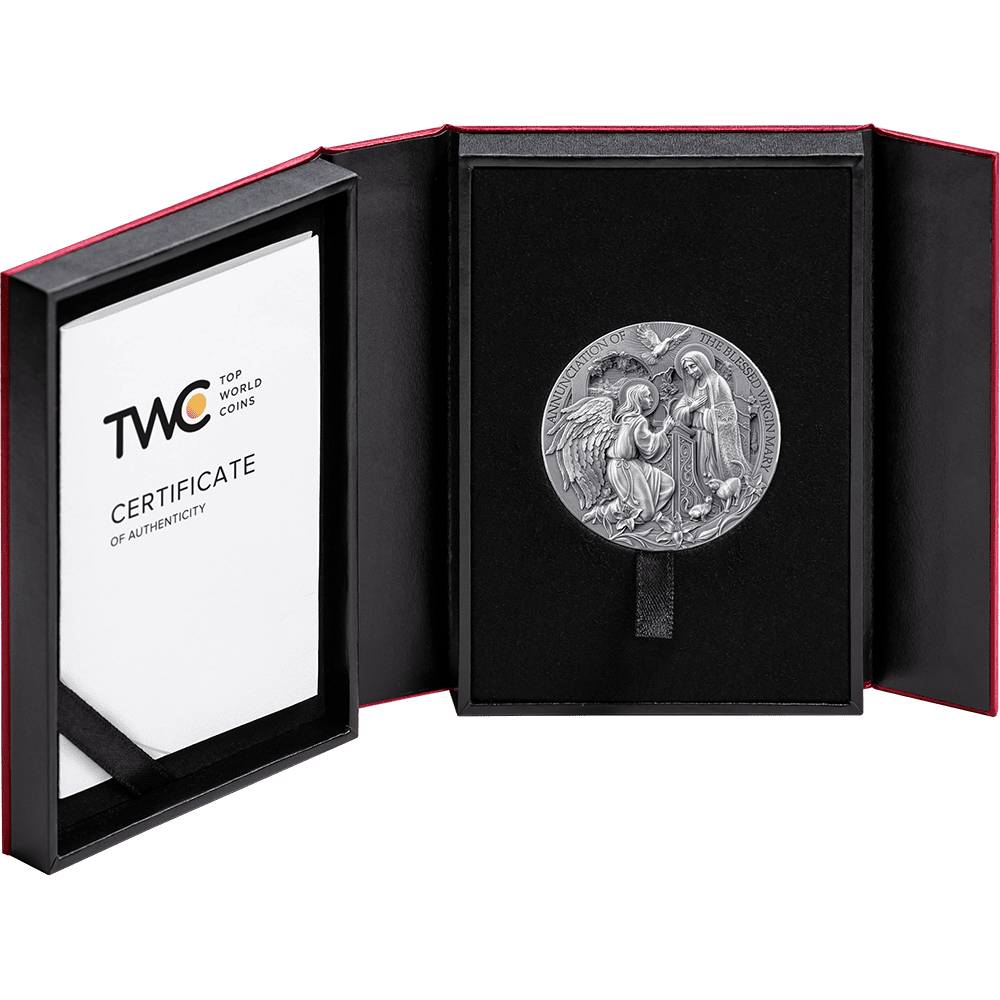 Cameroon - 2025 - 2000 Francs - The Annunciation (Bible Stories) 2oz silver