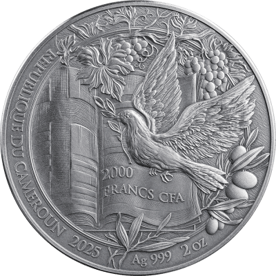 Cameroon - 2025 - 2000 Francs - The Annunciation (Bible Stories) 2oz silver