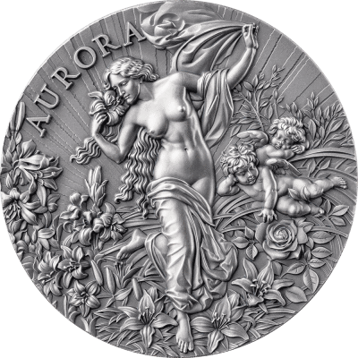 Cameroon - 2025 - 2000 Francs – Aurora (celestial beauty series) 2oz silver