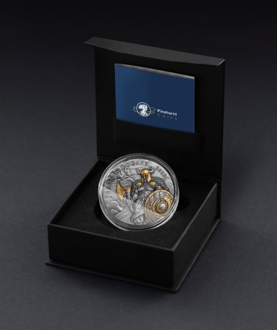 Niue - 2023 - 5 Dollars - Eric Bloodaxe (Legendary Warriors series) 2oz silver