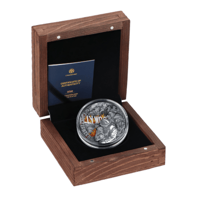 Niue - 2025 - 5 Dollars - Firefighters First in First out 2oz silver