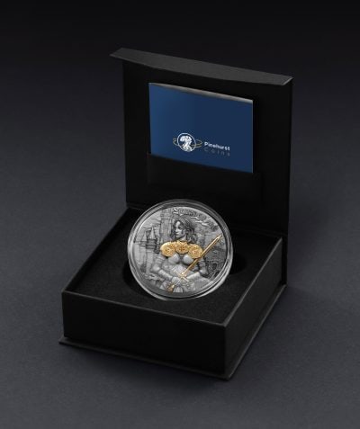 Niue - 2024 - 5 Dollars - Joan of Arc (Legendary Warriors series) 2oz silver