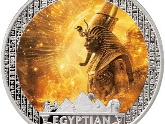 Liberia - 2025 - 10 Dollars - Ra Sun God (Egyptian Heritage series) 1oz silver