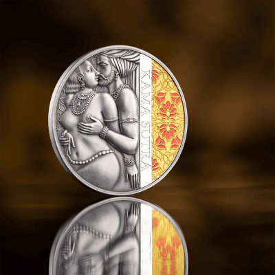 Cameroon - 2025 - 1000 Francs - Kama Sutra II Moments of Love 1oz silver