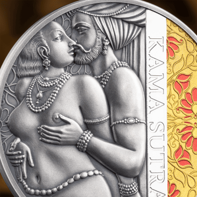 Cameroon - 2025 - 1000 Francs - Kama Sutra II Moments of Love 1oz silver