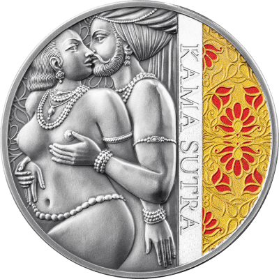 Cameroon - 2025 - 1000 Francs - Kama Sutra II Moments of Love 1oz silver