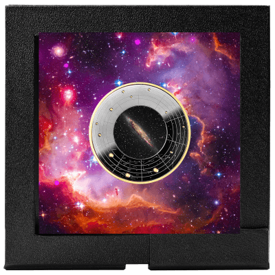 Cameroon - 2024 - 500 Francs – NGC 4945 Galaxy (Reach the sky in your hand)