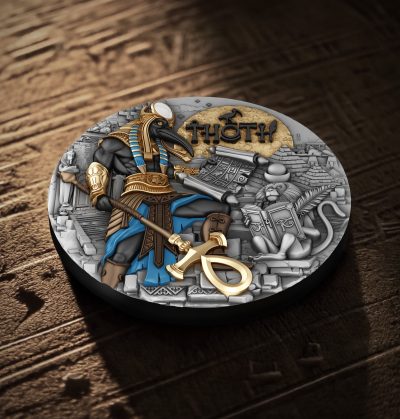 Niue - 2025 - 5 Dollars - Thoth (Echoes of Egypt series) 2oz silver (Copy)