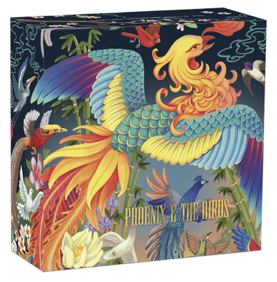 Tuvalu - 2023 - 5 Dollars - Phoenix and Birds 5oz silver