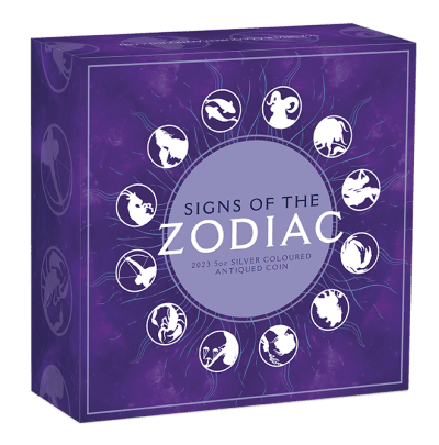 Tuvalu - 2022 - 5 Dollars - Signs of the Zodiac 5oz silver