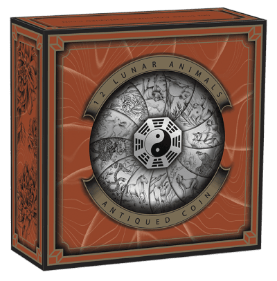 Tuvalu - 2023 - 5 Dollars - Lunar Animals 5oz silver