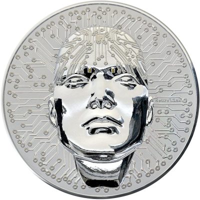 Niue - 2025 - 5 Dollars - Neurolink 3oz silver