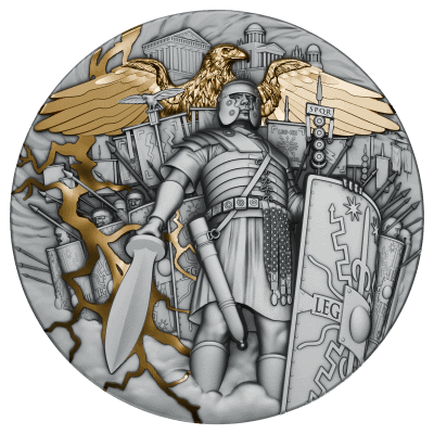 Liberia - 2025 - 5 Dollars - Roman Legion (Echoes of Antiquity series)