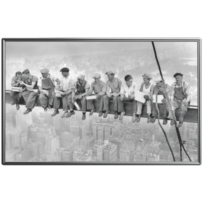 Niue - 2025 - 1 Dollar - Lunch atop a Skyscraper
