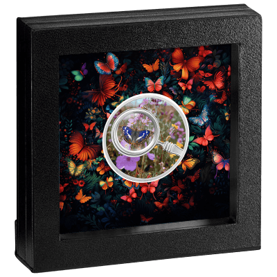 Cameroon - 2024 - 500 Francs - APATURA IRIS The Secret Garden Butterflies