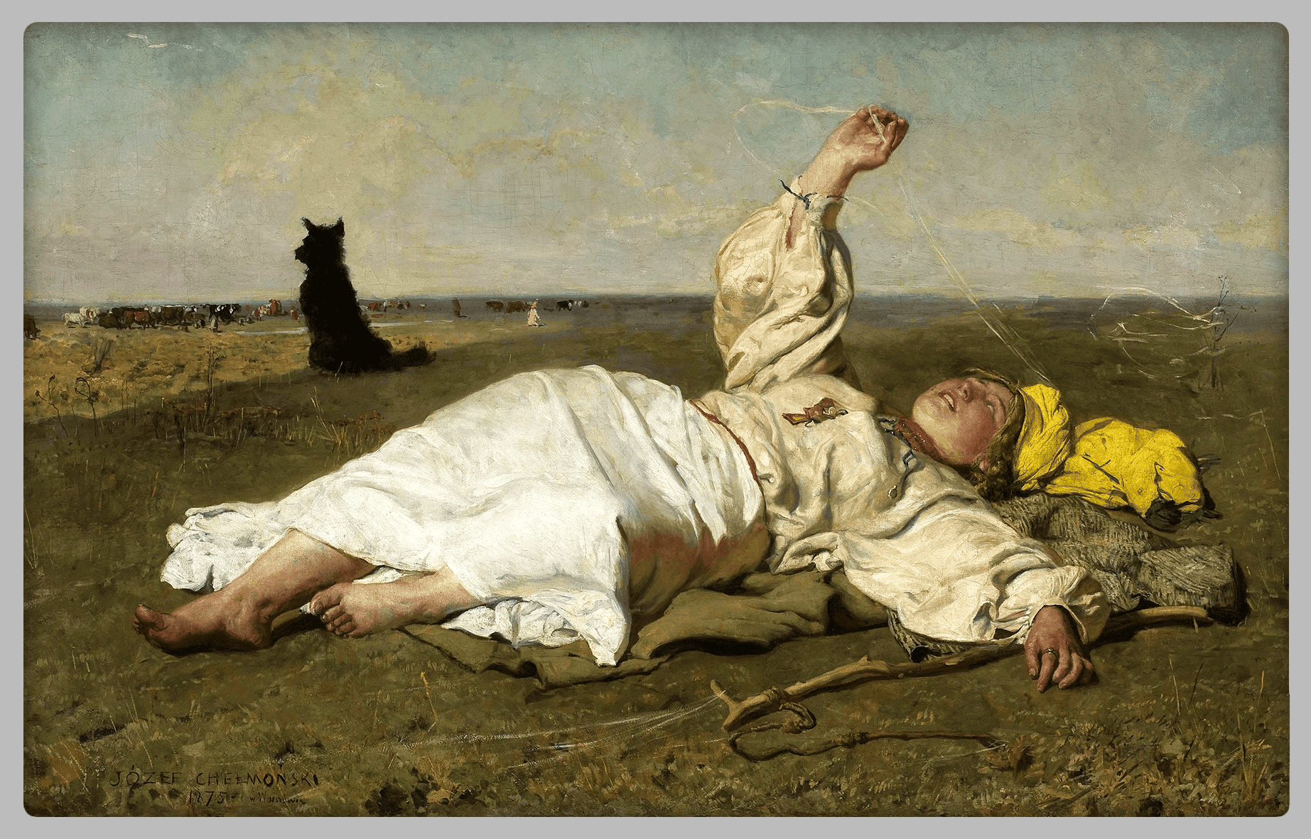 Cameroon - 2025 - 500 Francs - Indian Summer (Józef Chełmoński masterpieces)