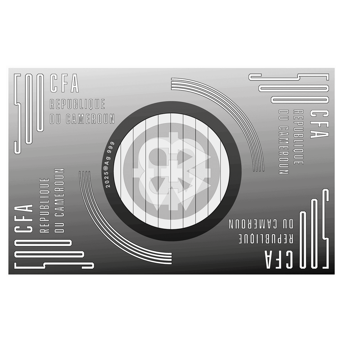 Cameroon - 2025 - 500 Francs - Indian Summer (Józef Chełmoński masterpieces)
