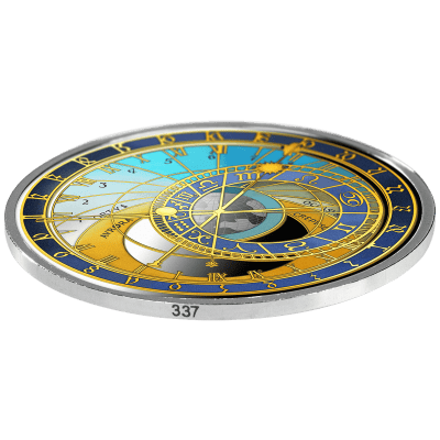 Malta - 2025 - 5 Euro - Prague (City Hall Clocks series)