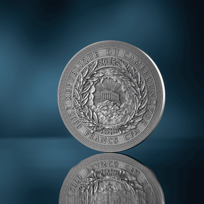Cameroon - 2025 - 2000 Francs – Hades / The Great Greek Mythology 2oz silver
